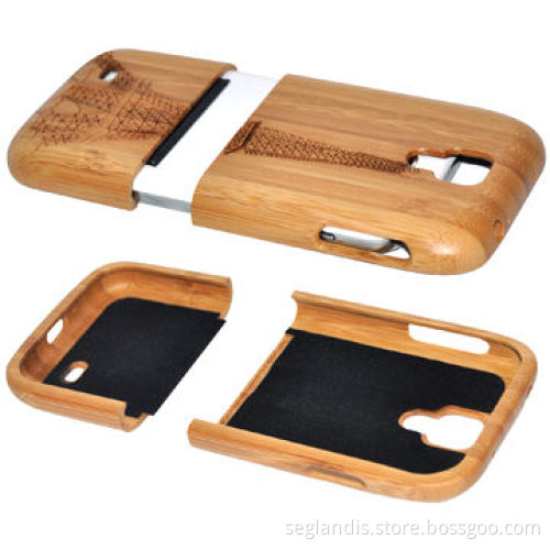 Protection Cover in Wood Pattern for Samsung Galaxy S4
